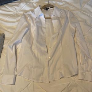 white button up